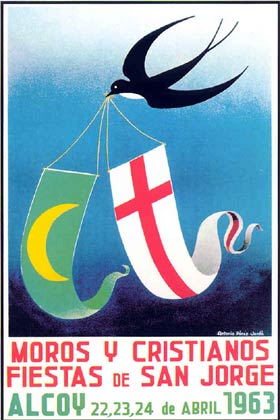 Fiestas de Moros y Cristianos en honor de San Jorge  